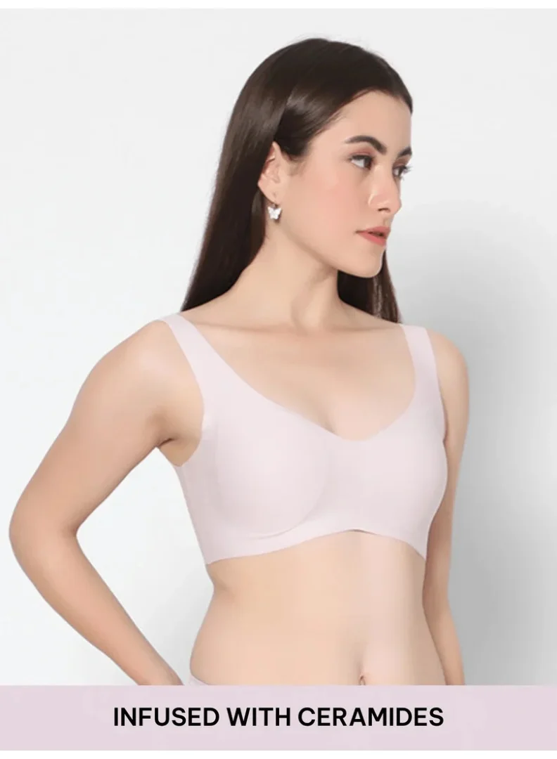 الملكة الحميمة حمالة صدر Intimate Queen المهدئة للبشرة والمدعمة بالسيراميد بدون أسلاك