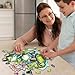 Jigfoxy Wooden Puzzle for Adults Leisurely Frog Wooden Jigsaw Puzzles for Adult Unique Animal Shape Wood Cut Puzzles Christmas Thanksgiving Gifts for Friends Family M114 106in170pcs - Image 4