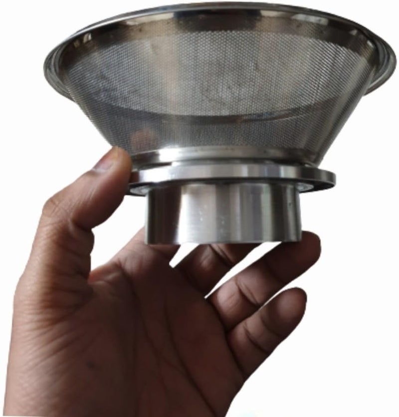 Filfora Filfora Steel Juicer Jali for Sujata Motor Silver  - Image 3