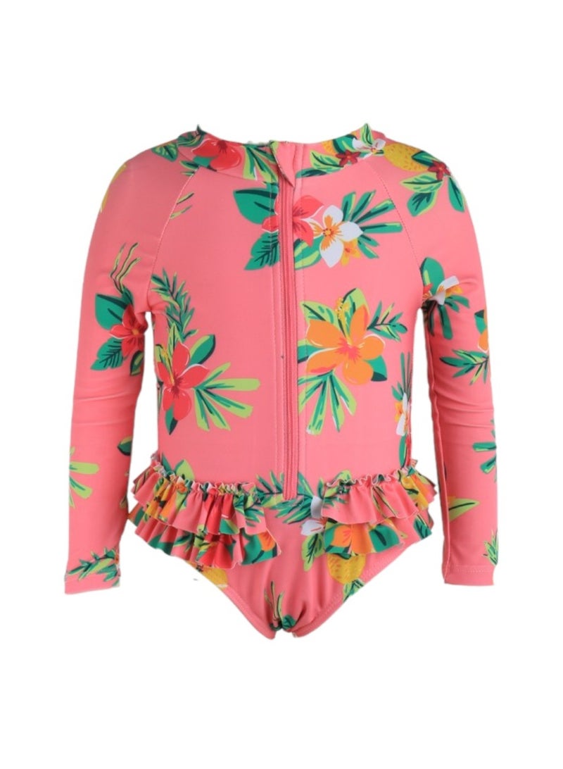 D'Daniela D' Daniela - Tropical Bloom Pink Swimwear - Pink - Image 1