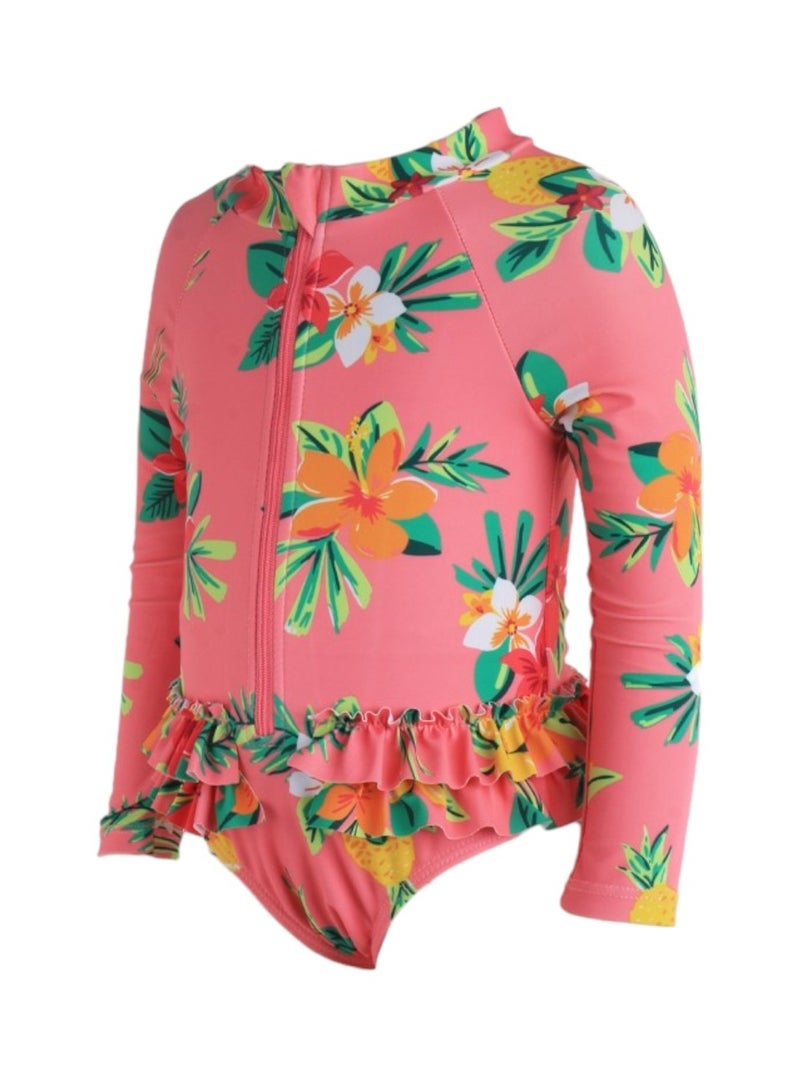D'Daniela D' Daniela - Tropical Bloom Pink Swimwear - Pink - Image 2