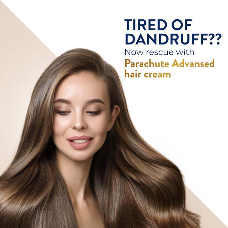 Parachute Gold Anti-Dandruff Hair Cream 4.7 Fl oz |Pack of 2 - Image 4