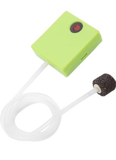 Aquarium Air Pump, Portable Battery Operated Fish Tank Oxygen Aerator Pump with Air Stone and Tube for Aquarium Fish Tank and Hydroponic