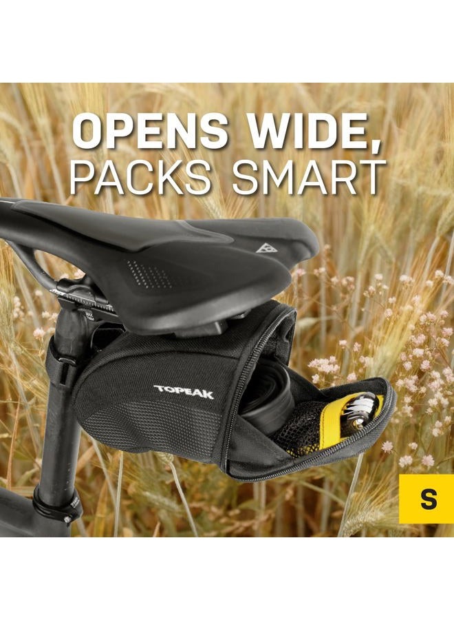 TOPEAK Unisex Adult Aero Wedge Pack Saddle Bag - Black, 17 x 8 x 12 cm/0.66 Litre - Image 3