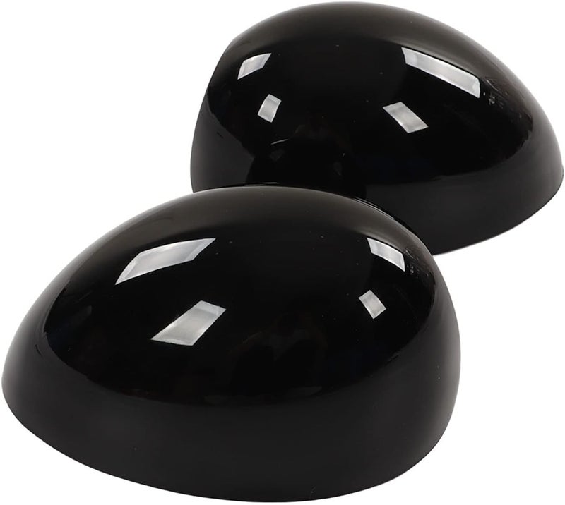Akozon Glossy Black Side Rearview Mirror Cap Replacement for Mini Cooper Models - Image 5