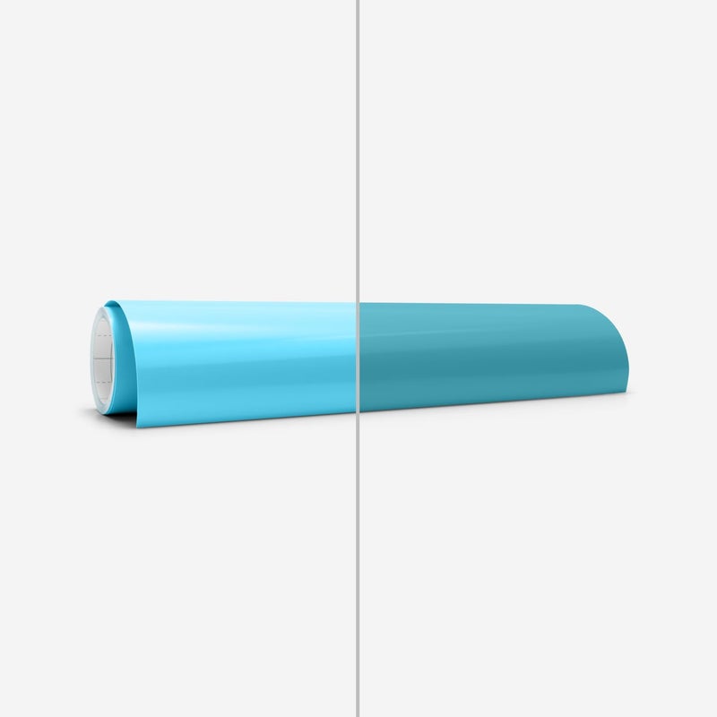 Cricut Cricut ColdActivated ColourChanging Vinyl Permanent Light Blue Turquoise  - Image 2