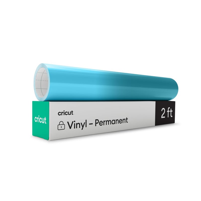 Cricut Cricut ColdActivated ColourChanging Vinyl Permanent Light Blue Turquoise  - Image 1