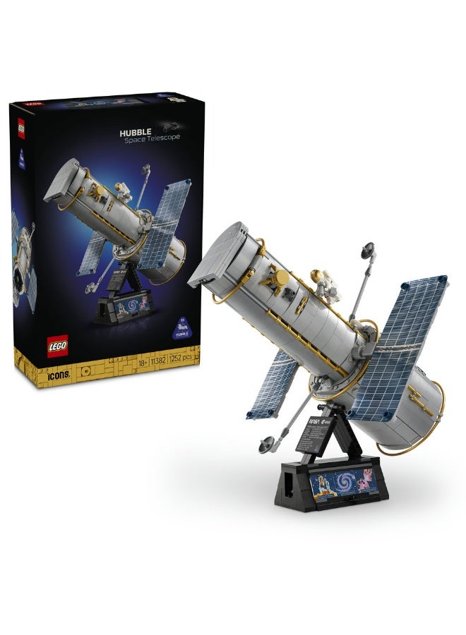 LEGO Icons Hubble Space Telescope - Science Decor Set -11382 (Age 18+, 1252 Pieces) - Image 1
