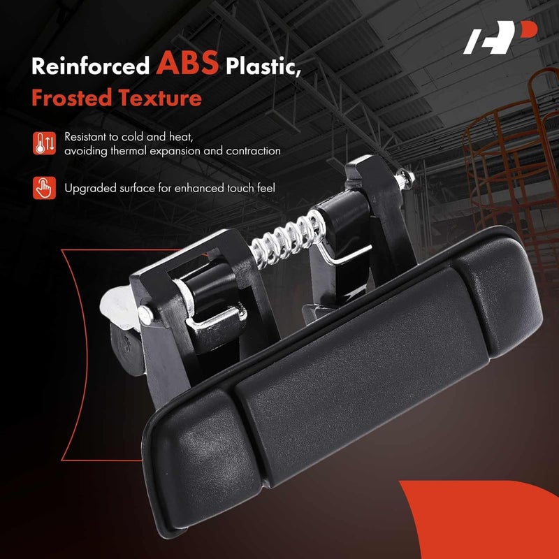 A-Premium Tailgate Handle Liftgate Latch Handle for Nissan Pathfinder 1999-2004, Textured Black - Image 3