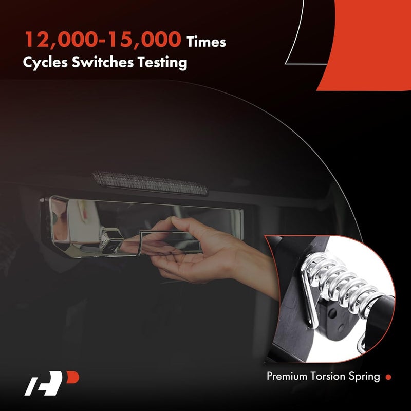 A-Premium Tailgate Handle Liftgate Latch Handle for Nissan Pathfinder 1999-2004, Textured Black - Image 5