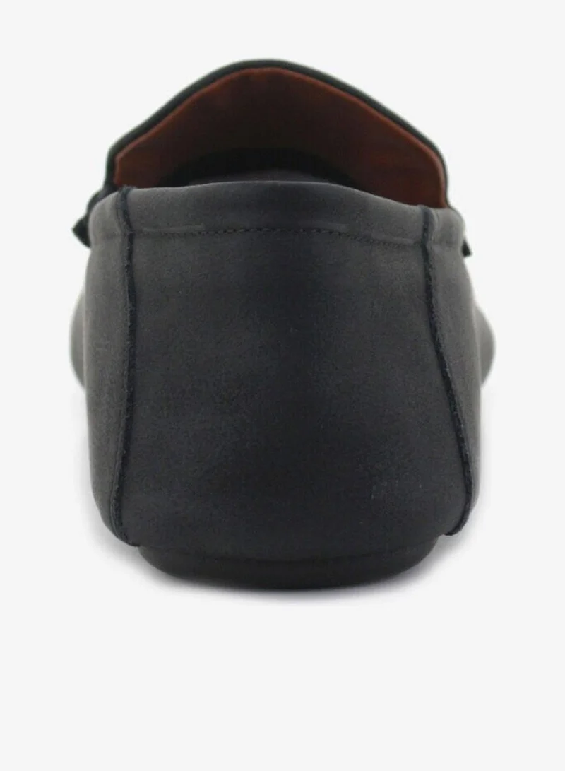 Bata Black Classic Suede Penny Loafers for Men | Best Price UAE
