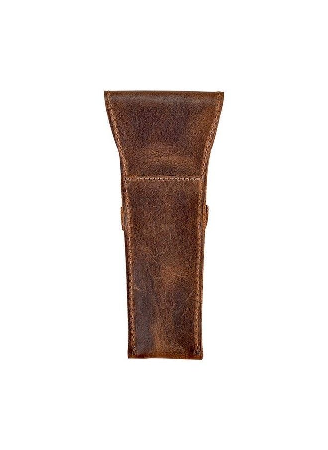 Hide & Drink - Leather Safety Razor Case Shaving Accessories Personal Care Essentials Handmade Includes 101 Year Warranty (Bourbon Brown) - Image 1