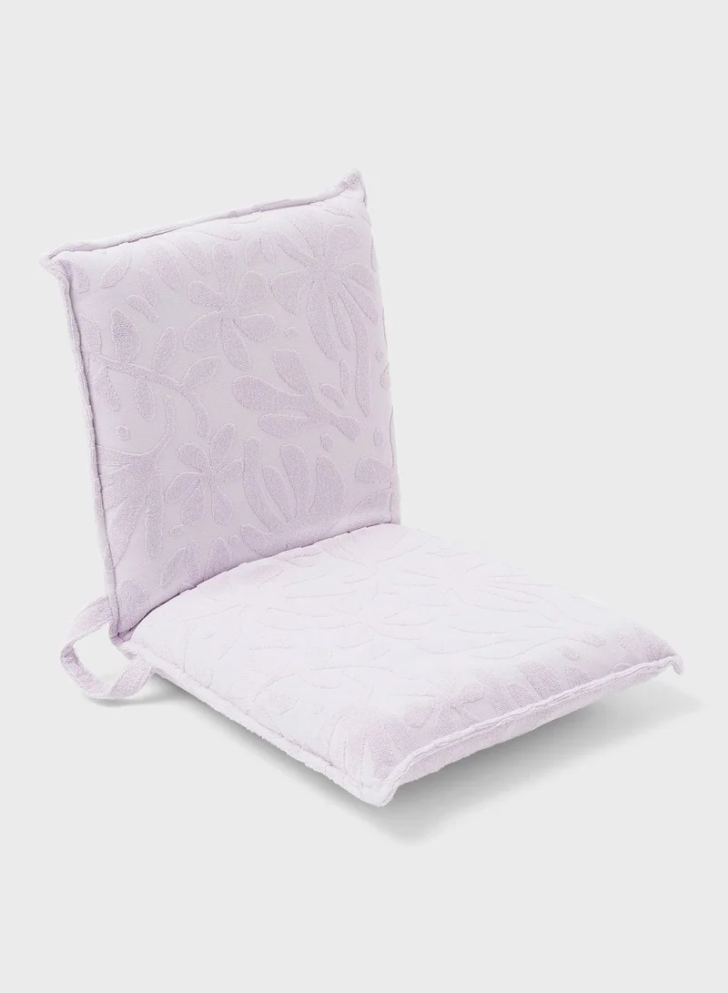 SUNNY LIFE Terry Travel Lounger Chair Rio Sun Pastel Lilac