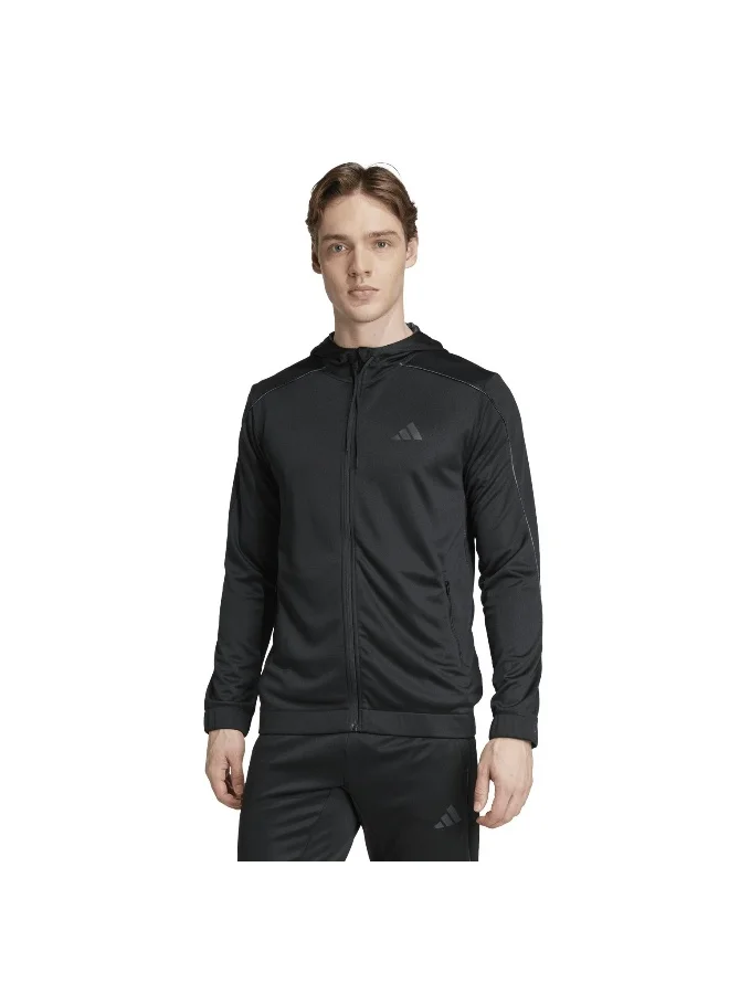 Adidas Adidas Sea Fz Hd M Black Training Track Tops For Men