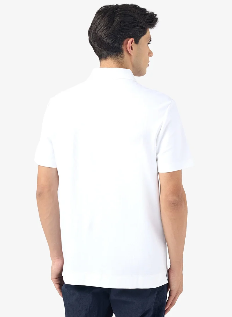 CALVIN KLEIN Short Sleeve Interlock Polo Shirt
