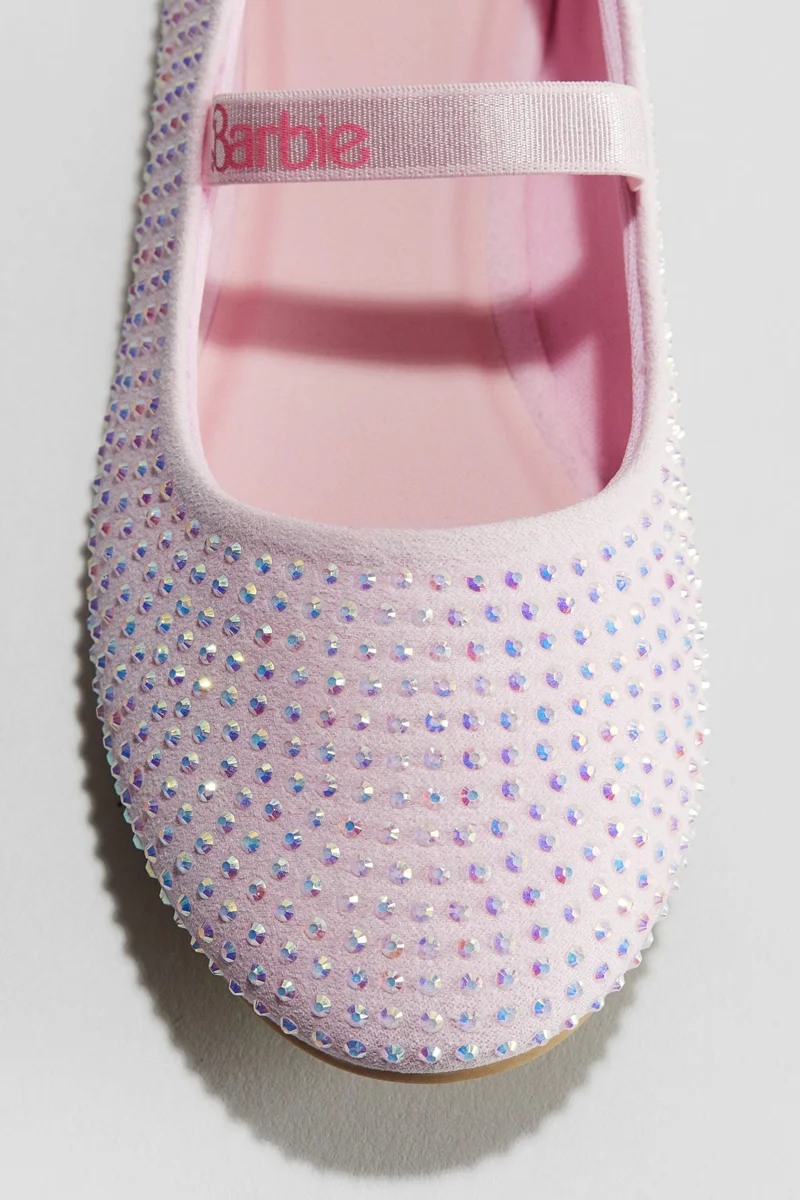 H&M Glittery ballet pumps