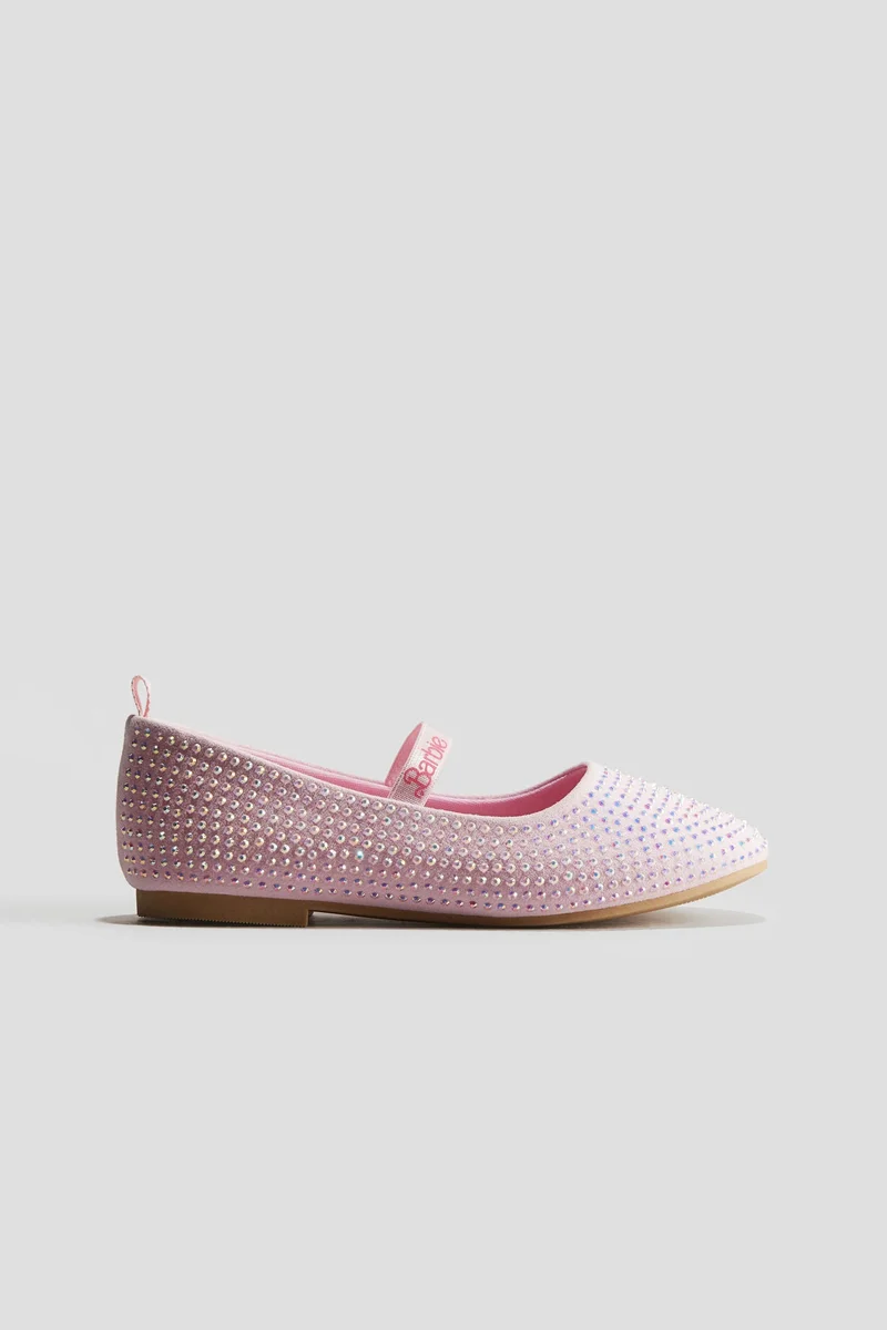 H&M Glittery ballet pumps
