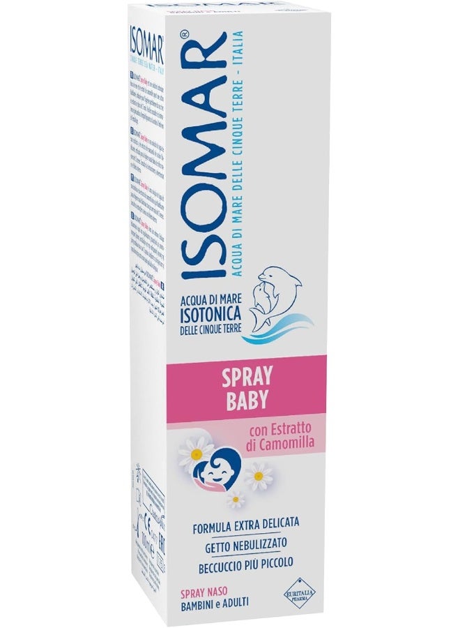 Isomar Baby Nose Spray With Chamomile 100ml - Image 2