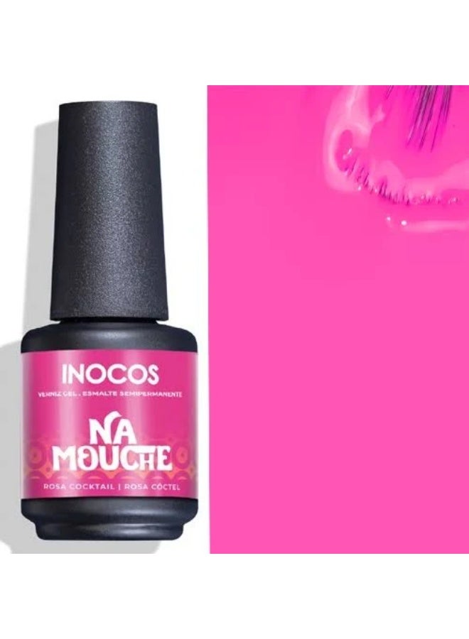 إينوكوس طلاء أظافر جل INOCOS Nailed It NL5 Bull's Eye 15 مل / NA MOUCHE ROSA COCKTAIL - Image 2