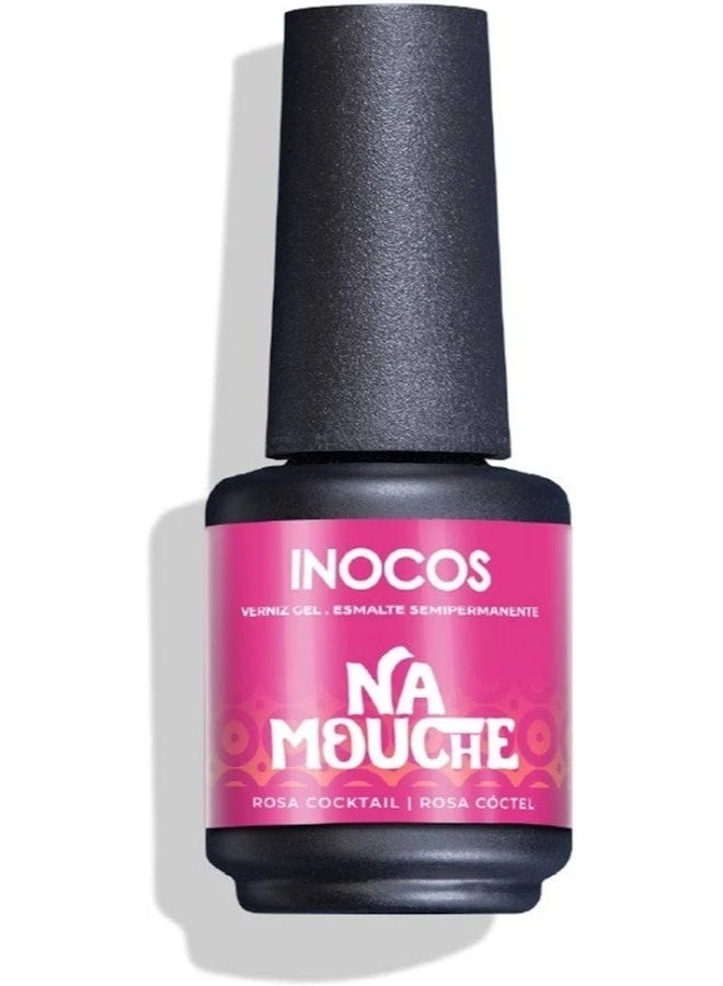 إينوكوس طلاء أظافر جل INOCOS Nailed It NL5 Bull's Eye 15 مل / NA MOUCHE ROSA COCKTAIL - Image 1