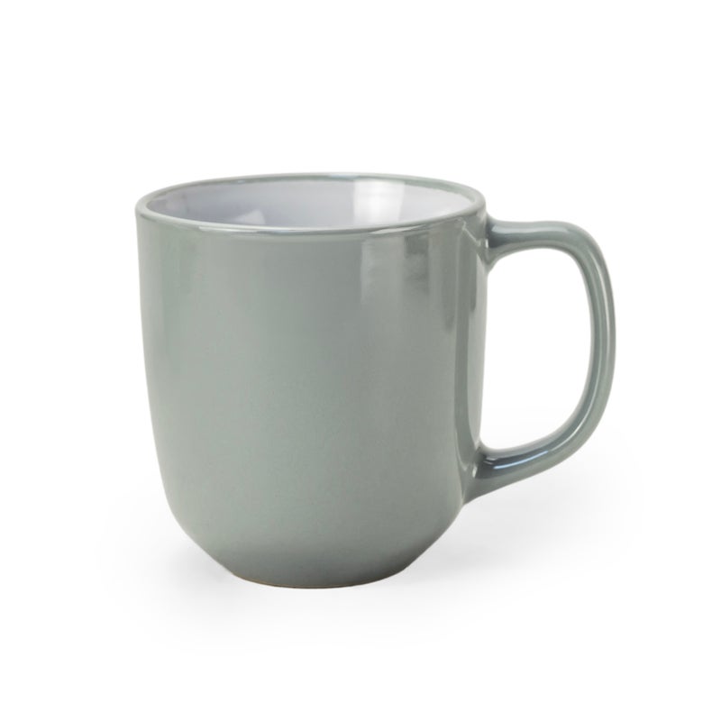 Cuisine Art Stoneware IVY 4PCS Mug Set | 420 ML Green Coffee Mug Set | Durable Coffee Cup Set for Home & Office | Cups for Cappuccino, Latte, Tea & Cocoa Restaurant Coffee Mugs - Image 4