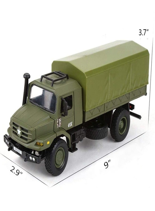 Ailejia Classic Military Diecast Transport Trucks Armored Fighting Vehicles Retro Army Utility Car Toy Vehicle Multifunctional Car Model for Adults Collection or Gift - Image 3