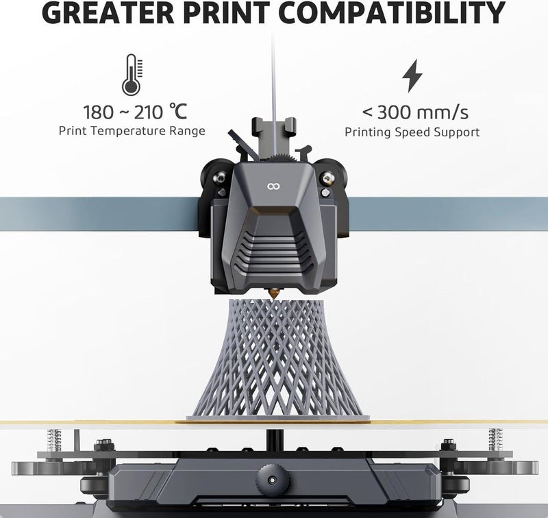 ELEGOO PLA PRO Filament 1.75mm White 4KG, 30-250mm/s Printing Speed, Improved Rigidity, Dimensional Accuracy +/- 0.02mm - Image 5