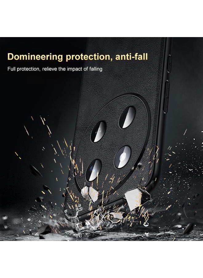 SULADA Case For Honor 200 Shockproof TPU Hybrid Handmade Leather Phone Case - Image 5