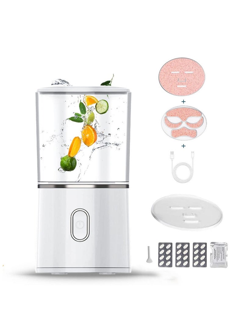 general Facial Mask Machine Face Mask Maker Multi-Function Natural Fruit Vegetable Collagen Cream Mask Machine USB Rechargeable DIY Automatic Facial Care Face Mask Maker Machine - Image 1