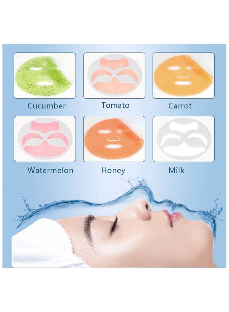 general Facial Mask Machine Face Mask Maker Multi-Function Natural Fruit Vegetable Collagen Cream Mask Machine USB Rechargeable DIY Automatic Facial Care Face Mask Maker Machine - Image 2