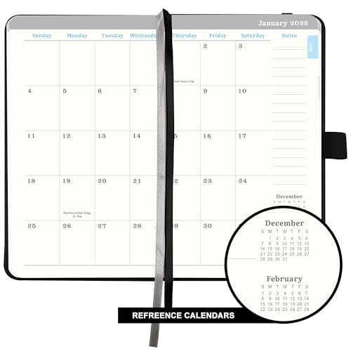 Lemome 2026 Pocket Planner - 2026 Pocket Calendar for Purse, Jan. 2026 - Dec. 2026, 6.4'' x 3.8'' - Image 3