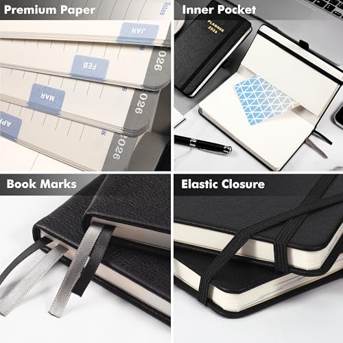 Lemome 2026 Pocket Planner - 2026 Pocket Calendar for Purse, Jan. 2026 - Dec. 2026, 6.4'' x 3.8'' - Image 2