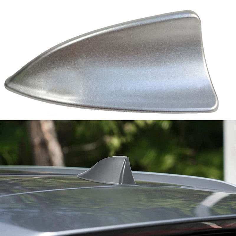 Universal Shark Fin Car Antenna – Roof Mount Radio Signal Booster, FM/AM Aerial Replacement, Aerodynamic Streamline Design, High Conductivity Copper Core, Self-Adhesive Installation – Black - Image 5