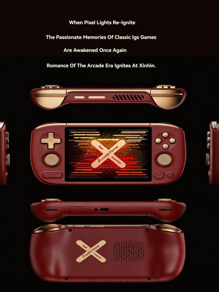 Ayaneo Pocket AIR Mini x Arcade Home Portable Android Game Console, 4.2 Inch Screen, Hall Joystick, 3+64gb, Red - Image 4