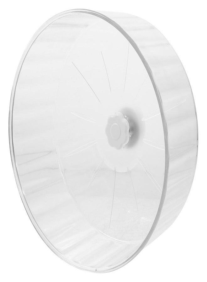 Toddmomy Silent Hamster Running Wheel Large 12-Inch Exercise Wheel for Hamsters Chinchillas Gerbils Sturdy Crystal Design Dual Bearings for Smooth Operation - Image 1