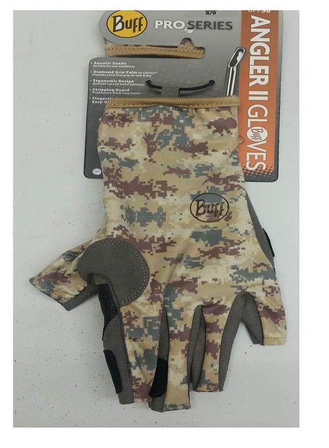 Buff Pro-Series Angler Gloves 2 - Pixels Desert - XL/XXL - Image 2