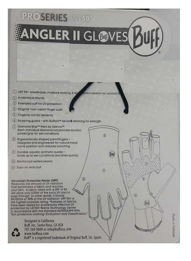 Buff Pro-Series Angler Gloves 2 - Pixels Desert - XL/XXL - Image 4