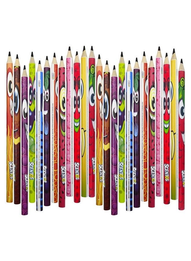 Scentos - Scented Pencils For Kids No. 2 Lead Pencils Cute Pencils For Ages 3 And Up 24 Pack - Image 1