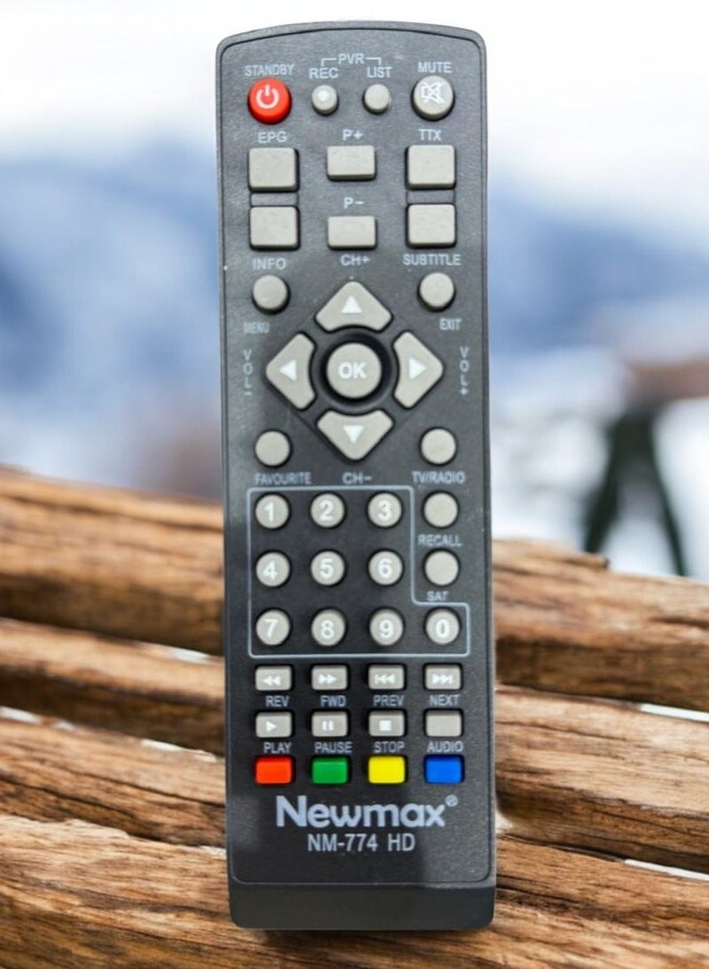Newmax NM-774 HD Universal Remote Control - Enhanced Control for High-Definition Viewing - Image 1