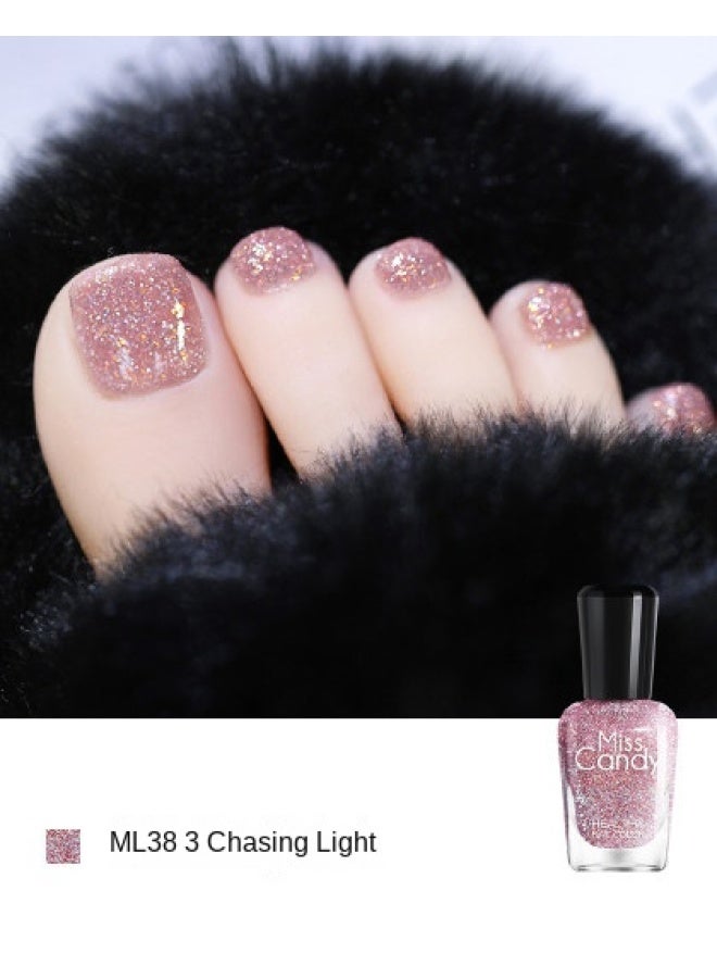 Miss Candy Toe Nail Art】non-toxic Nail Polish, No Uv Light Needed, Long-lasting Peelable Breathable Nail Varnish, Daily Use 7ml - Image 2