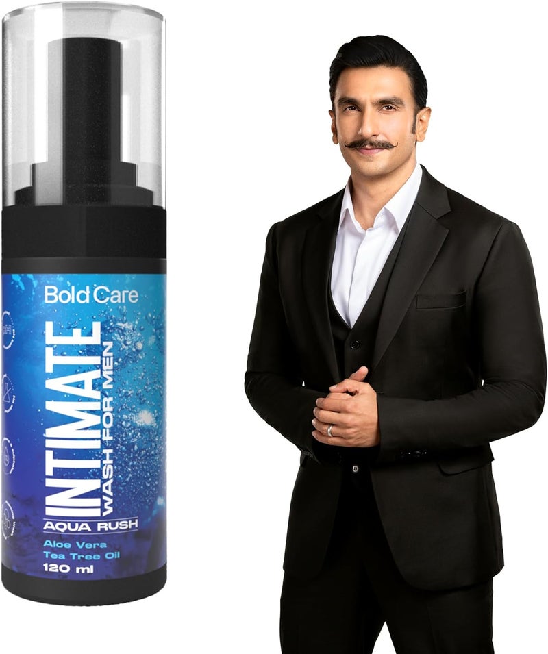 Bold Care Aqua Rush Intimate Wash for Men - Image 1