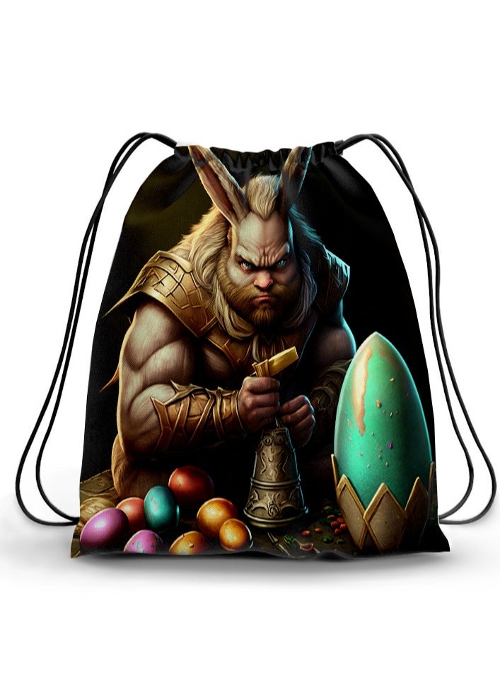 Tat - Drawstring Backpack - Image 1