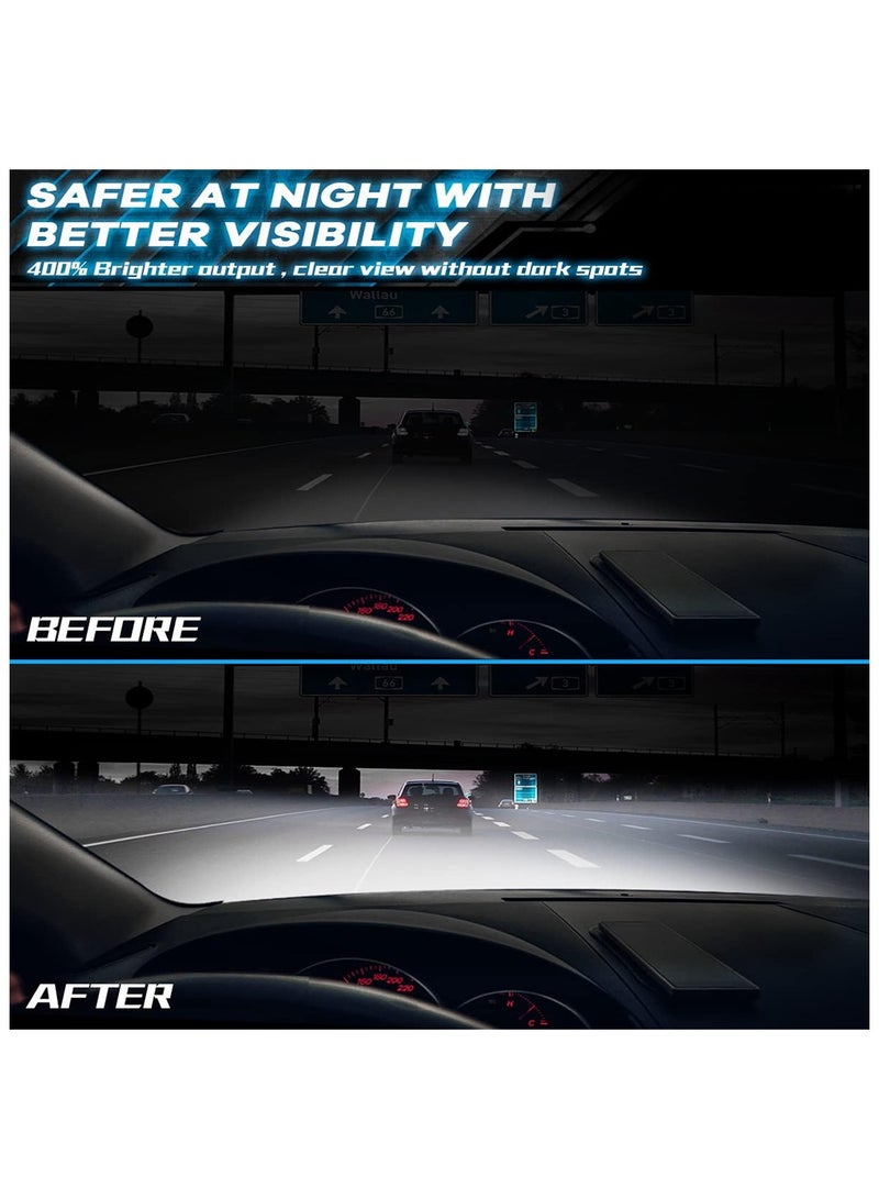 Toby's LX100-H1 has 2000W/Pair Power Original Tested LED Headlight Assembly 20000 Lumens Pair Bright Color With Temperature (6500K) - Image 5