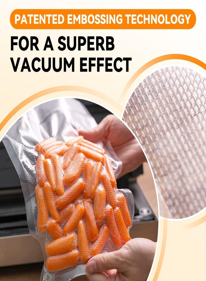 Wevac [2024 New] 6" x 50', 8" x 50' and 11" x 50' 3 Pack Rolls, Vacuum Sealer Rolls Bags for Food, Great for Food Storage, Sous Vide and Meal Prep, Wevac Lite - Image 4