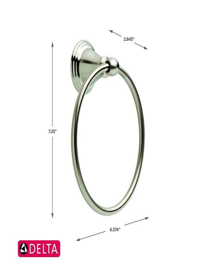 Delta Faucet Bath Accessories 79646-SS Windemere Bathroom Sets, Hand Towel Ring, Brilliance Stainless Steel - Image 3