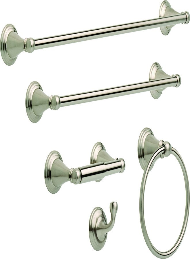 Delta Faucet Bath Accessories 79646-SS Windemere Bathroom Sets, Hand Towel Ring, Brilliance Stainless Steel - Image 4