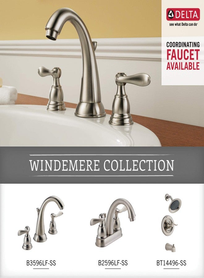 Delta Faucet Bath Accessories 79646-SS Windemere Bathroom Sets, Hand Towel Ring, Brilliance Stainless Steel - Image 5