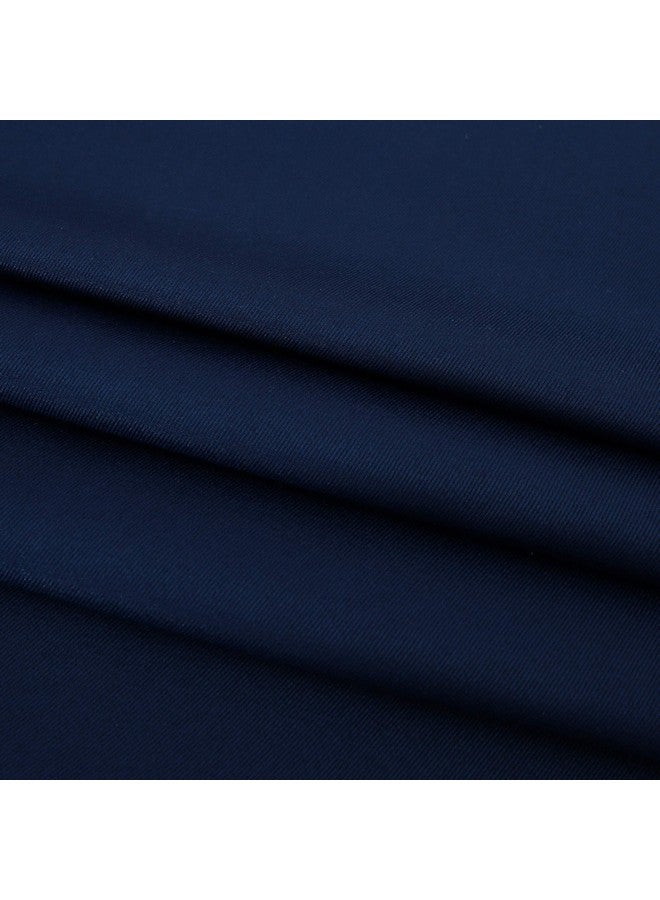 Obstal Rectangle Table Clothes for 8 Foot Rectangle Tables, Oil-Proof Spill-Proof and Water Resistance Tablecloth, Decorative Fabric Table Cover for Outdoor and Indoor Use (Navy Blue, 60 x 120 Inch) - Image 4