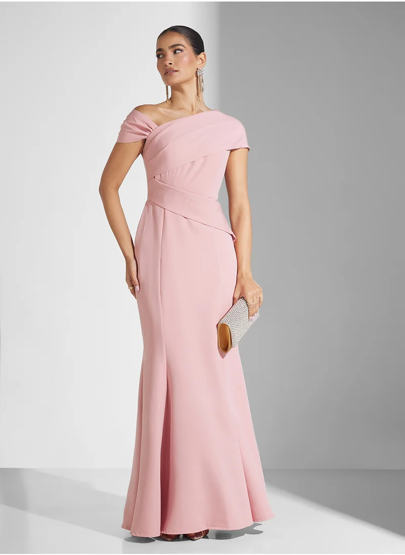 ايرا One Shoulder Maxi Dress