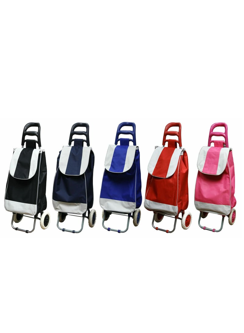DubaiGallery 1Pcs Random Color Shopping Trolley Long Handle Shopping trolley, Bag accessories, Bags - Image 2